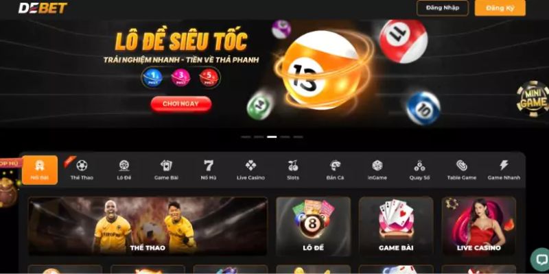 Nhà cái Debet Cam kết và lợi ích dành cho người chơi tại nhà cái Debet